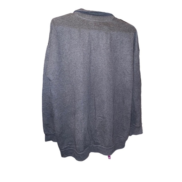 adidas Womens Essentials Comfort Elongated 1/4 Zip Sweatshirt - Picture 2 of 2